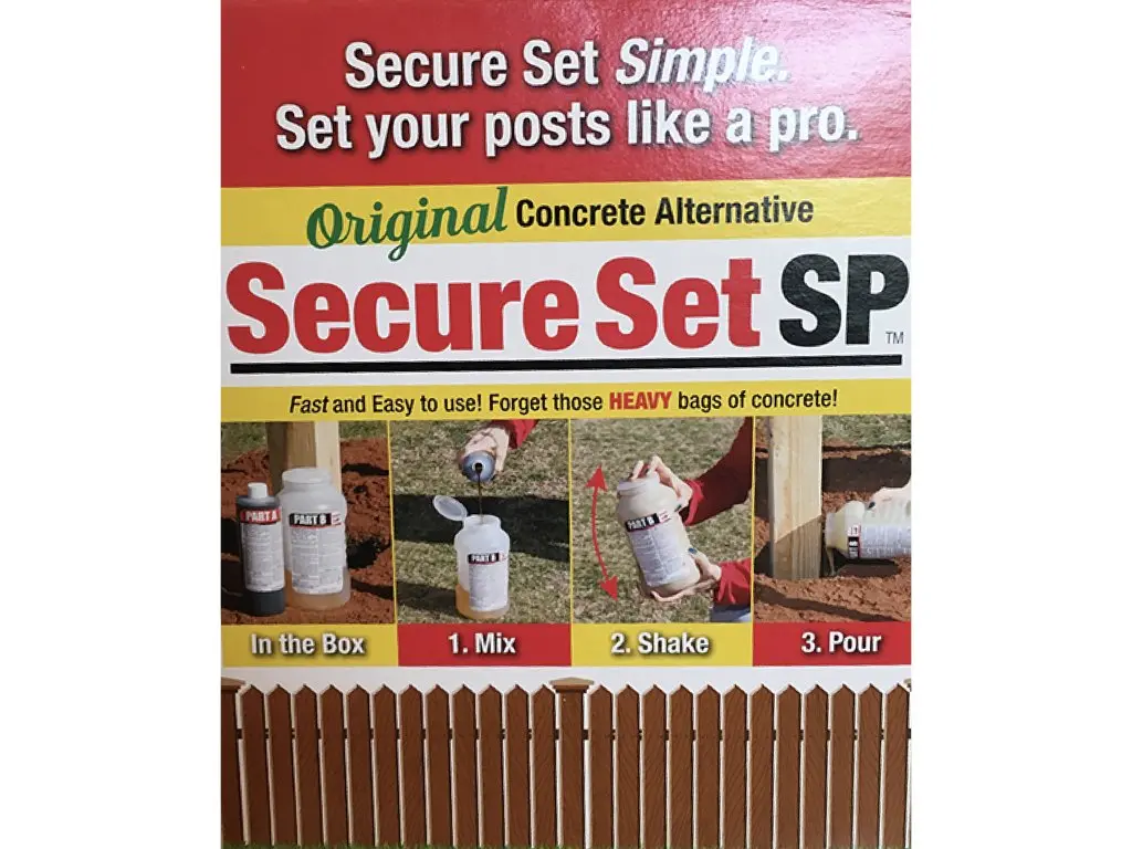 Secure Set - 10 Post Kit - Commercial Grade - 2 Gallons | Fast Fence Post Installation - view 4