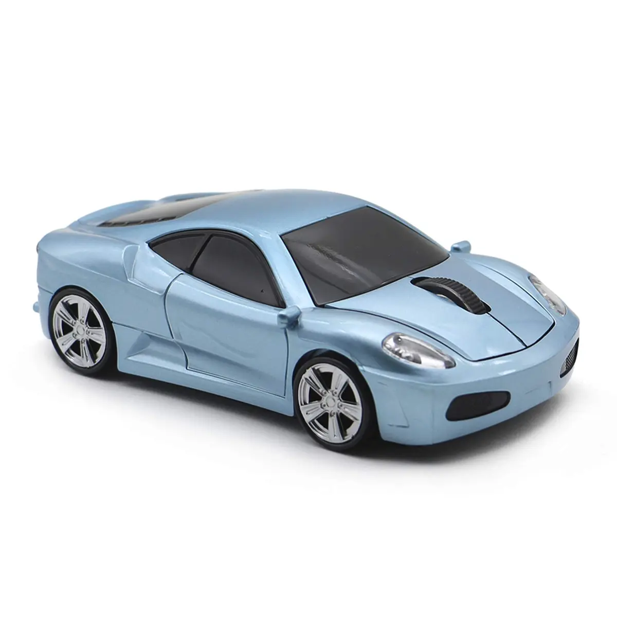MGbeauty Wireless Mouse Sports Car Shape 120x60x35mm | Optical DPI 1600 for PC & Mac - main product image