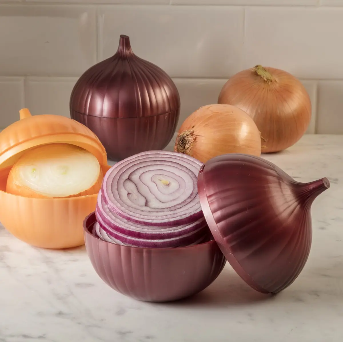 Hutzler Classic Food Savers Set of 4 | Food Storage Containers for Freshness & Odor Control - view 6