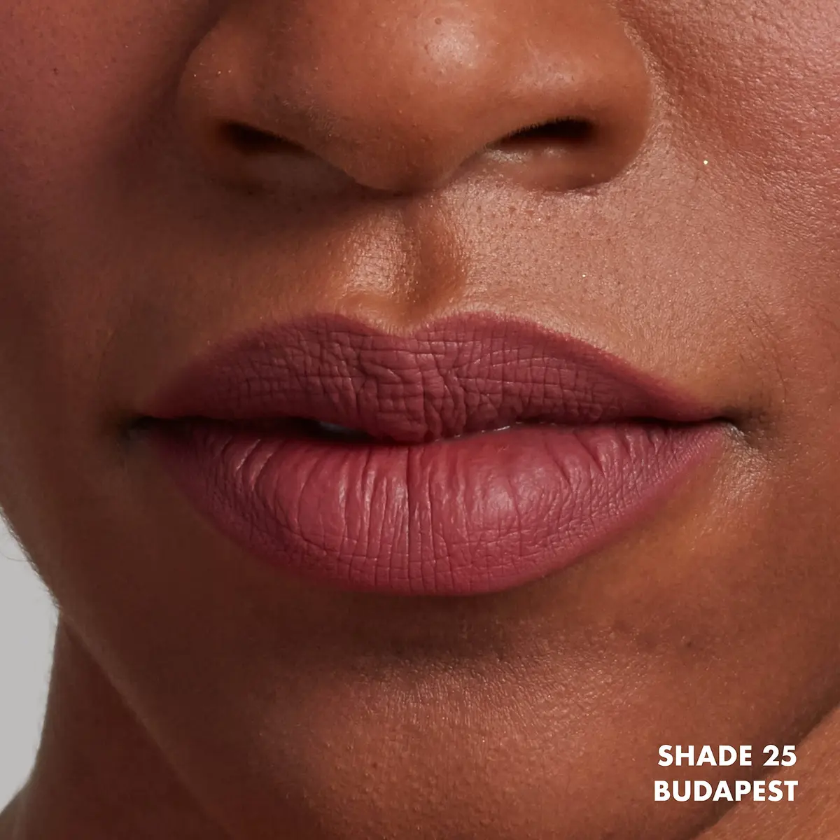 NYX PROFESSIONAL MAKEUP Soft Matte Lip Cream Budapest | Long-lasting, lightweight liquid lipstick in deep mauve with red undertone - view 3