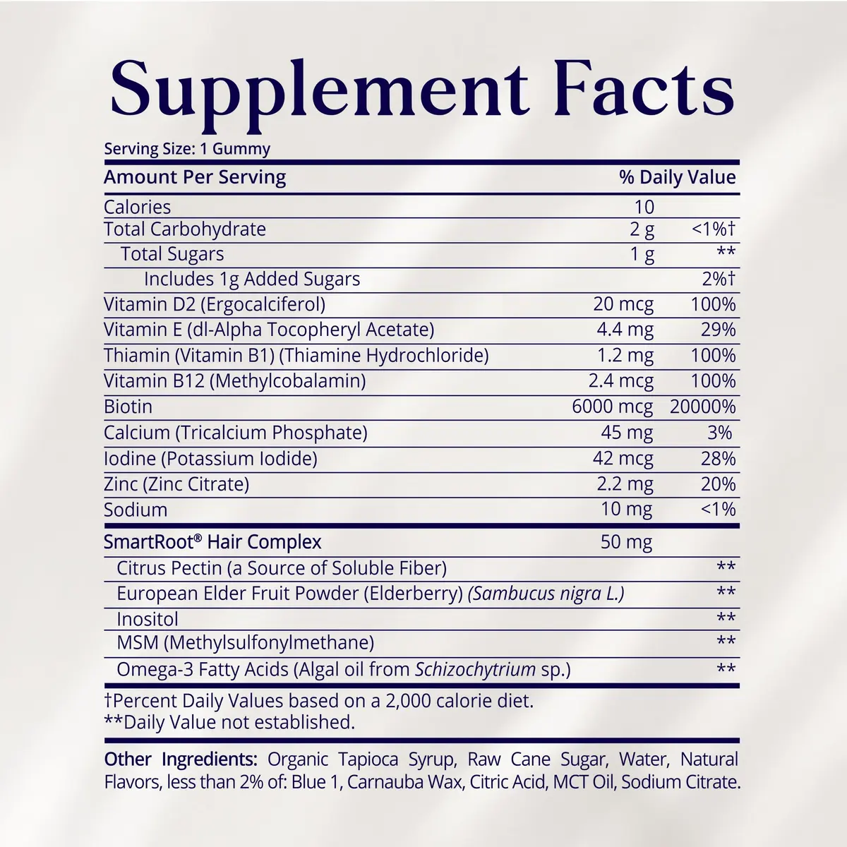 SugarBearHair Hair Vitamin Gummy 2 Month Supply Berry | Vegan Hair Growth Support - view 7