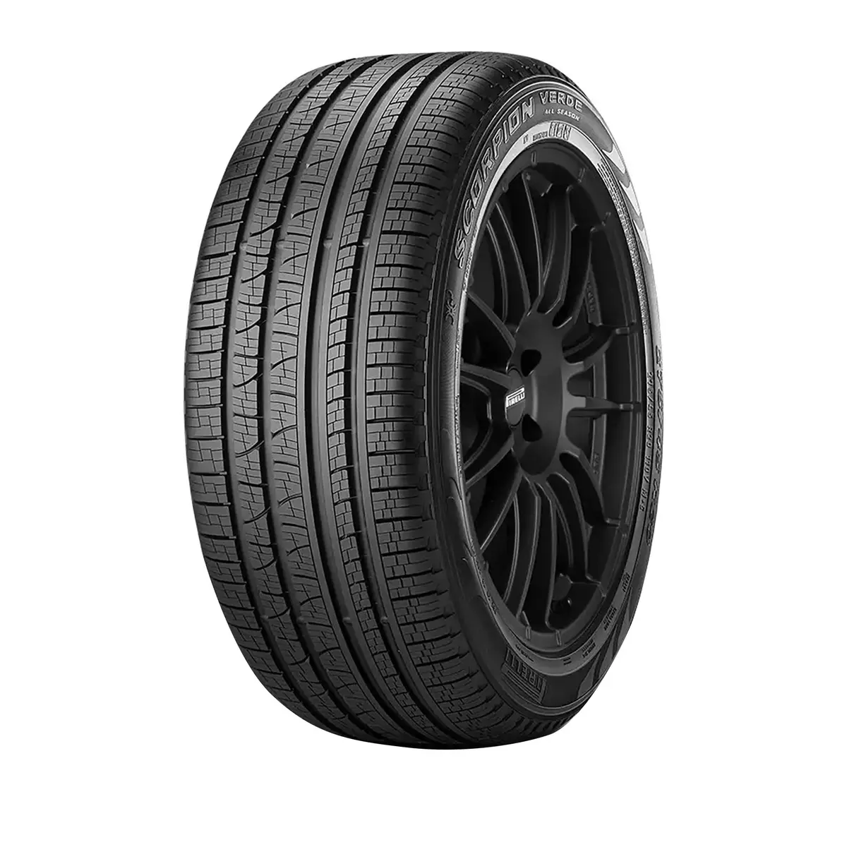 Pirelli Scorpion Verde All Season 255/55R18 105V SUV/Crossover Tire | Universal Fit, Asymmetrical Tread - main product image