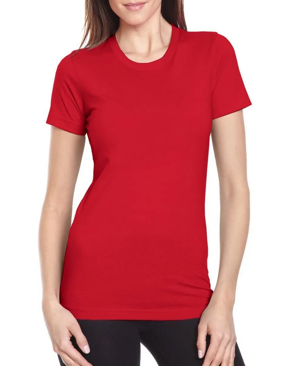 Next Level Women's Signature Style Boyfriend Jersey T-Shirt Black XXX-Large | Classic Crew Neck Cotton Tee - view 2
