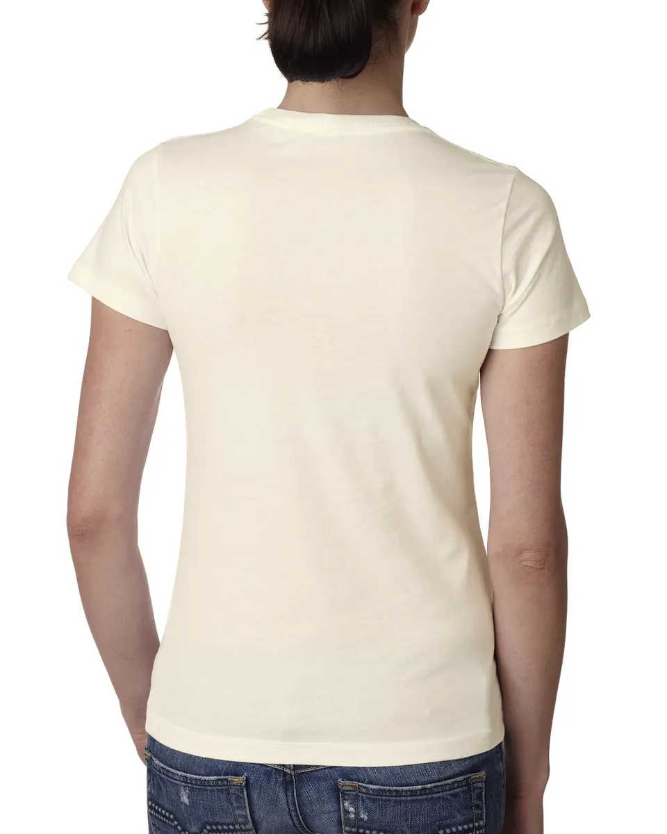 The Next Level Signature Style Boyfriend Jersey T-Shirt XXX-Large Ivory | Casual Cotton Tee for Women - view 2