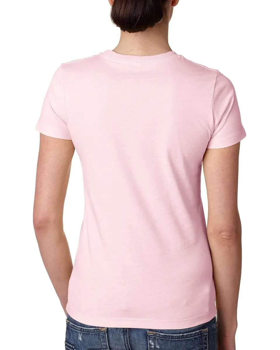 The Next Level Women's Signature Style Boyfriend Jersey T-Shirt, 3XL, Light Pink | Casual Cotton Tee for Women - view 3