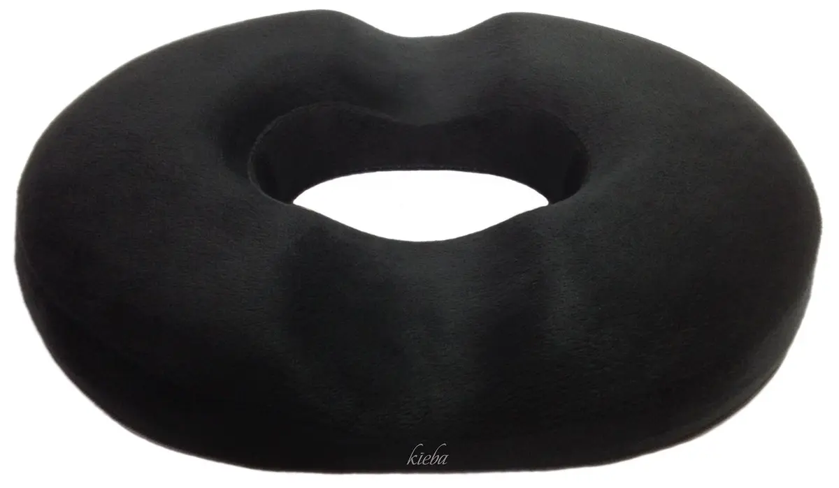 Kieba Hemorrhoid Treatment Donut Cushion 18 Inches | Premium Foam Relief for Coccyx & Sciatica - main product image