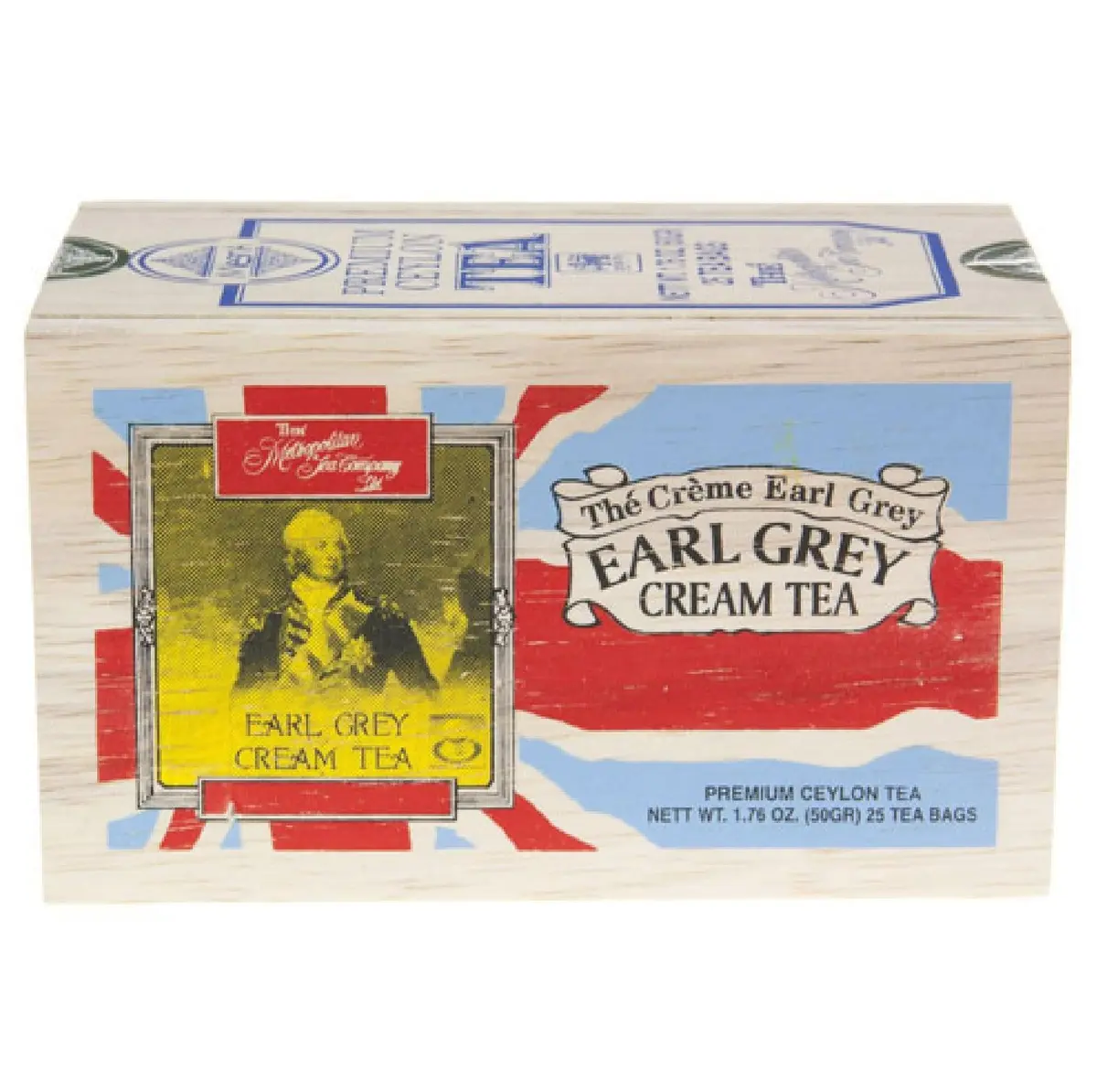 Metropolitan Tea Cream Earl Grey 25 Teabags | Creamy, Medium Caffeine, Sri Lankan Black Tea - view 2
