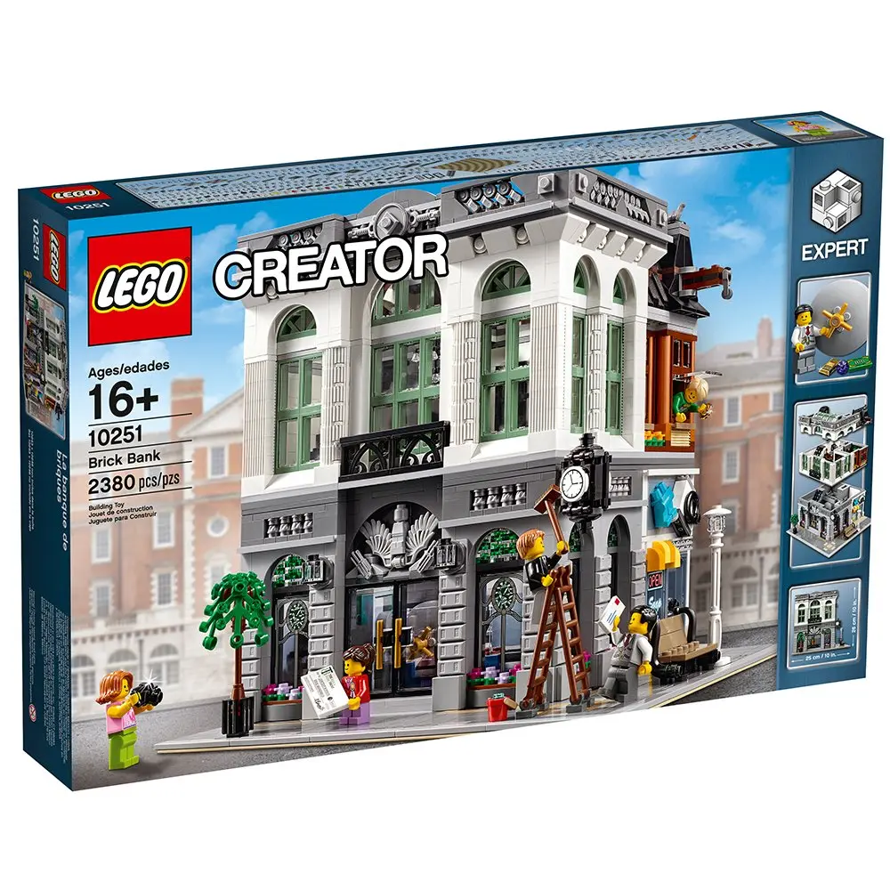LEGO Creator Expert Brick Bank 10251 Construction Set | Detailed Building Toy for Ages 16+ - view 5