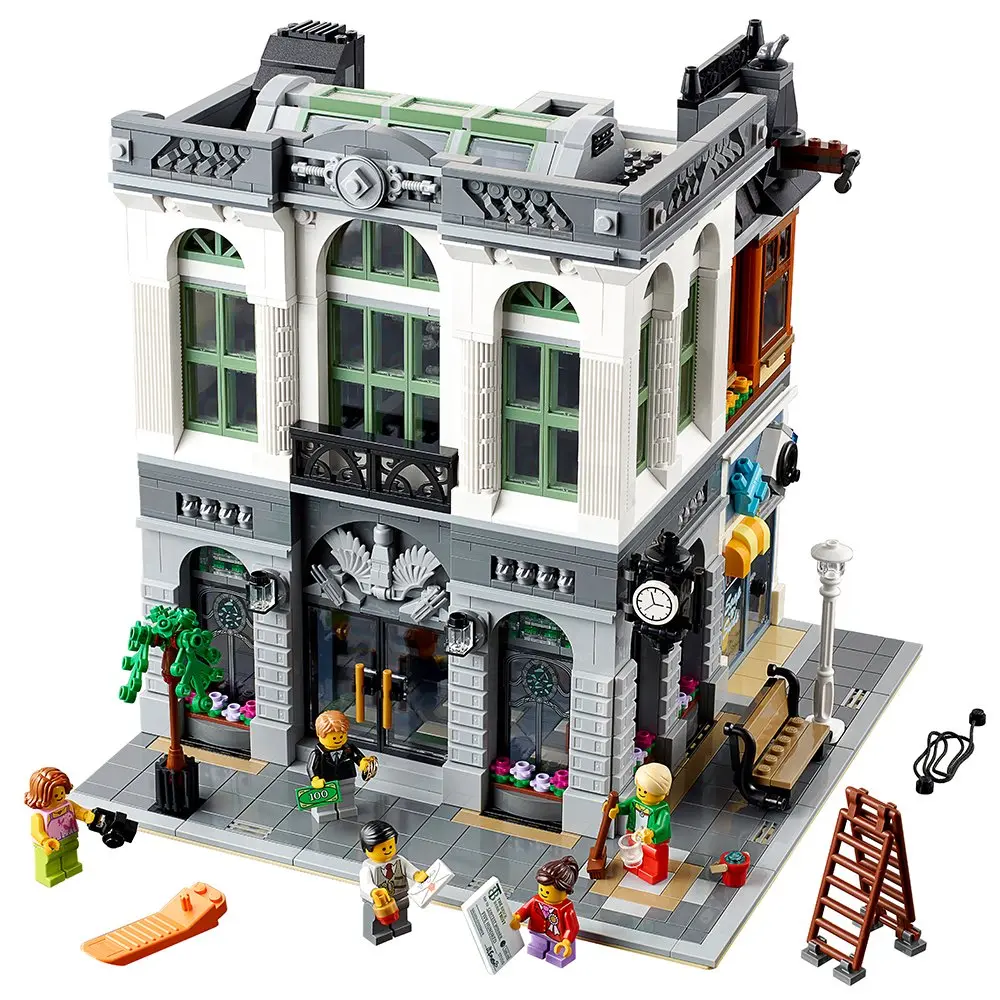 LEGO Creator Expert Brick Bank 10251 Construction Set | Detailed Building Toy for Ages 16+ - main product image