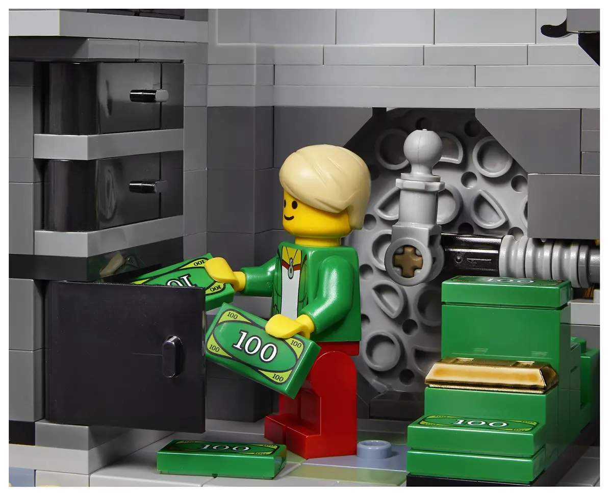 LEGO Creator Expert Brick Bank 10251 Construction Set | Detailed Building Toy for Ages 16+ - view 7