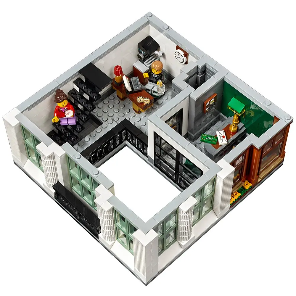 LEGO Creator Expert Brick Bank 10251 Construction Set | Detailed Building Toy for Ages 16+ - view 3