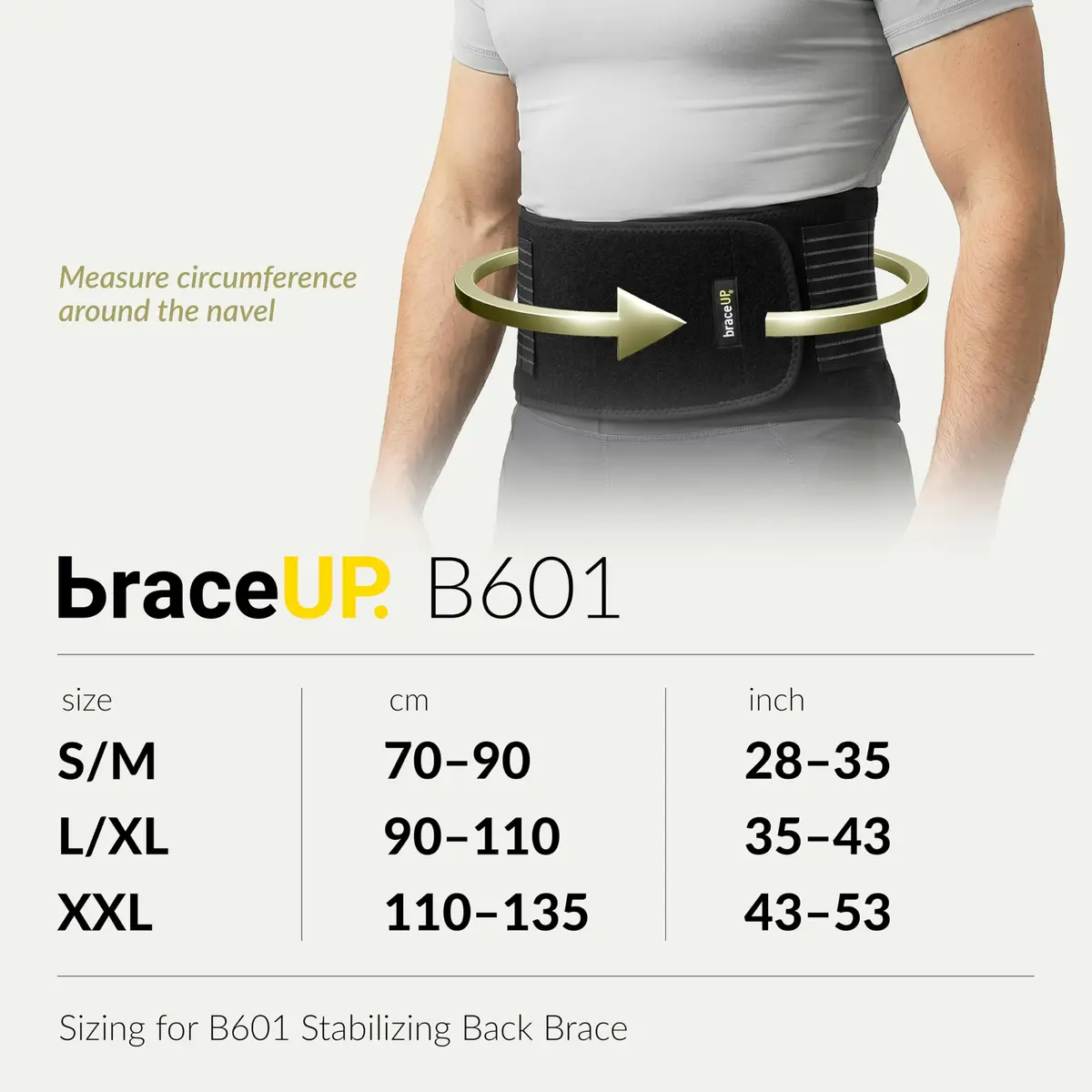 BraceUP Back Support Belt for Men and Women - Breathable Waist Lumbar Support for Sciatica, Herniated Disc, Scoliosis (XXL) | Full Range of Movement - view 6