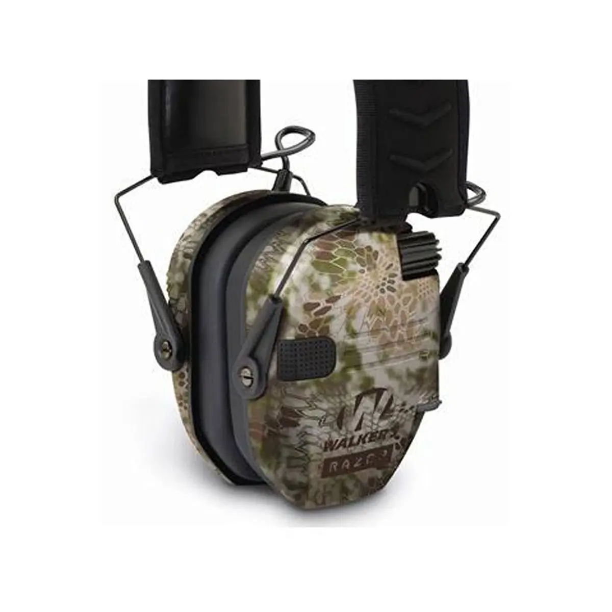 Walker's Game Ear Razor Slim Electronic Muff Kryptek Camo 23dB NRR | Sound Amplification for Shooting & Hunting - view 5