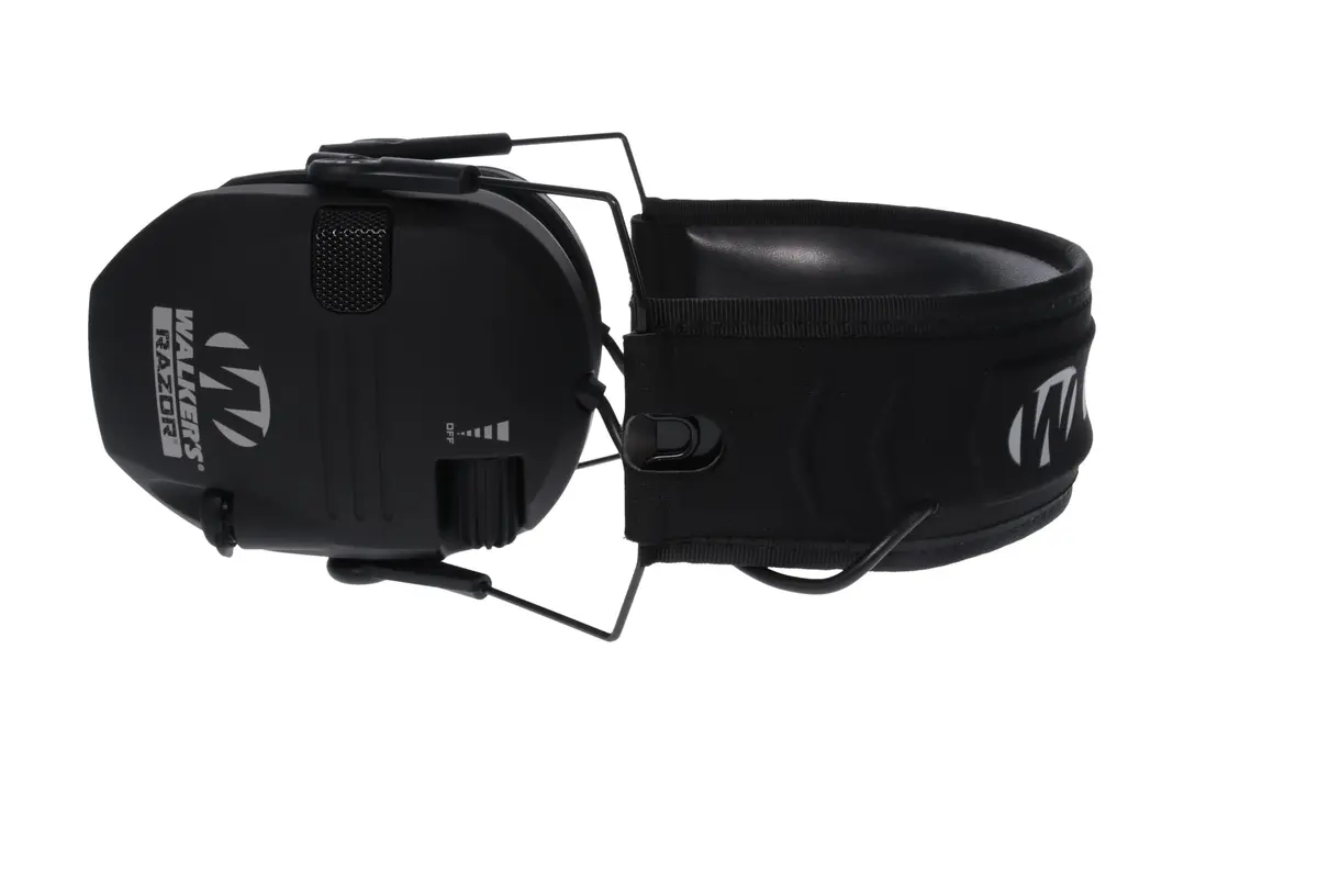 Walker's Razor Slim Electronic Muff, Black | NRR 23dB - view 5