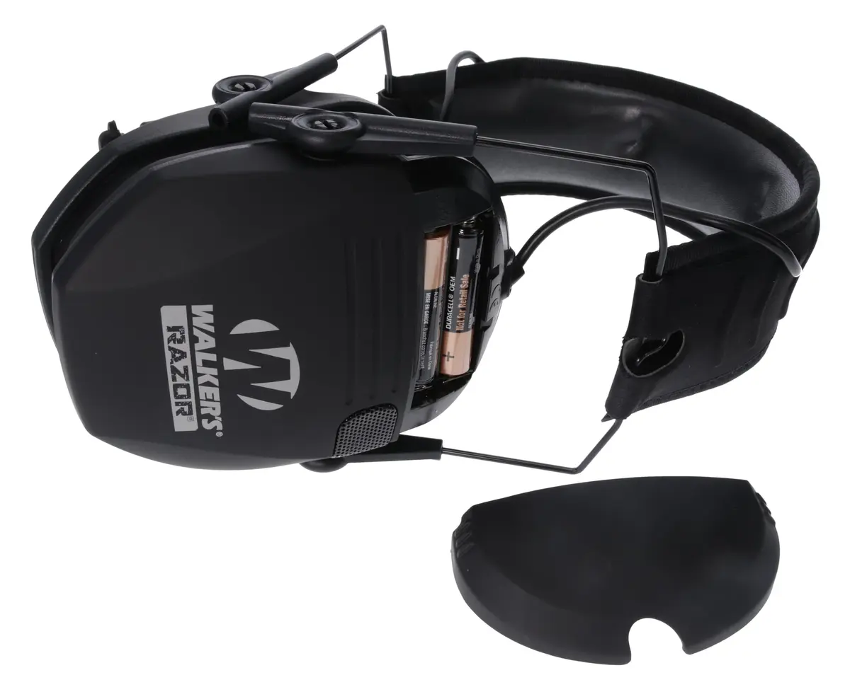 Walker's Razor Slim Electronic Muff, Black | NRR 23dB - view 7