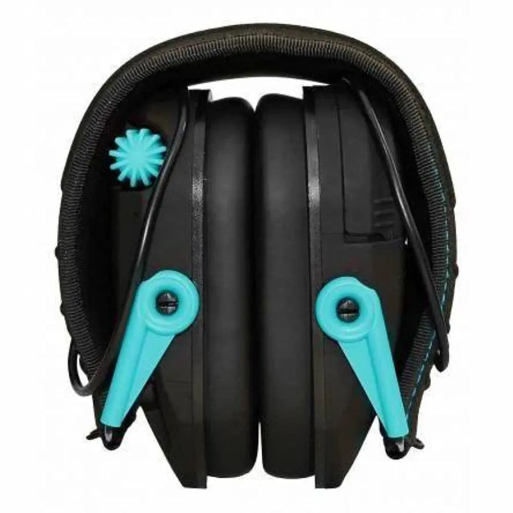 Walker's Game Ear Razor Slim Electronic Muff Teal 23dB NRR | Sound Amplification & Protection - view 2