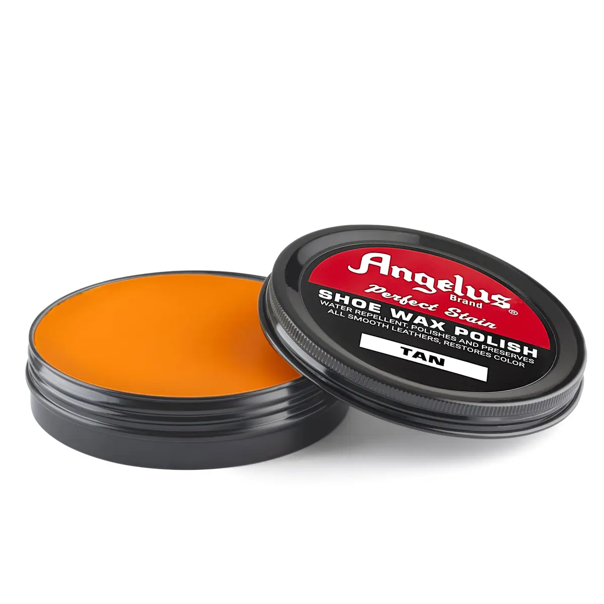 Angelus Shoe Wax Polish 3oz (Tan) | Water-Repellent Leather Care for Boots & Saddles - view 2