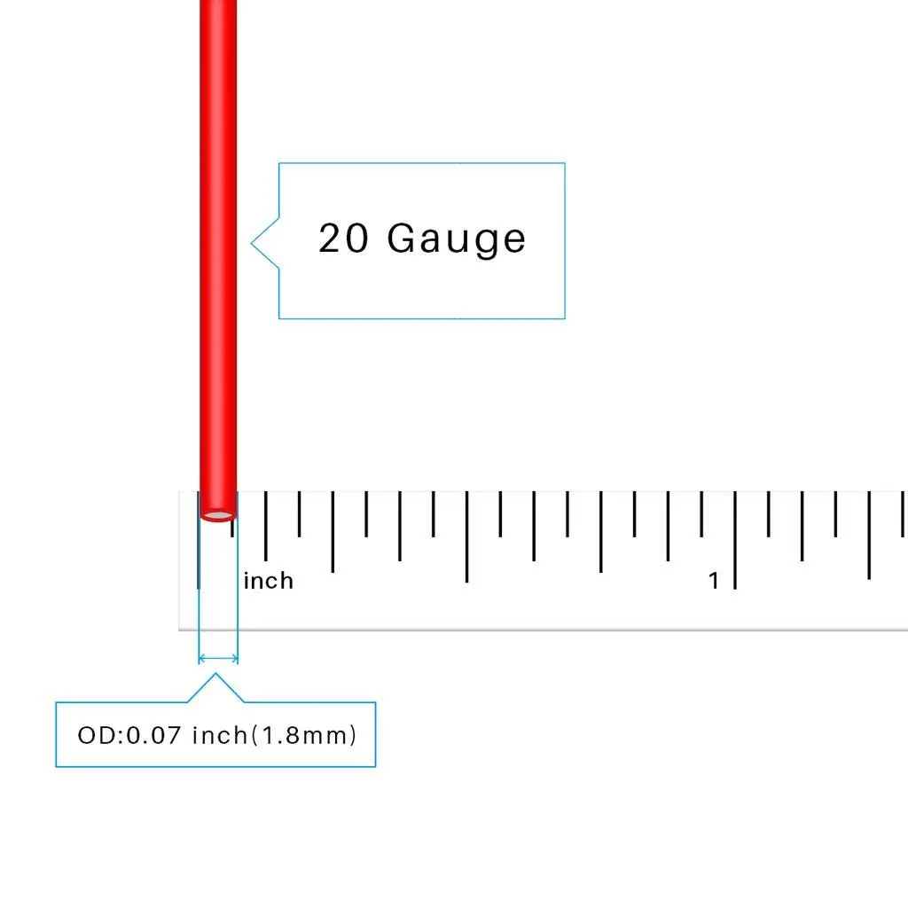 BNTECHGO 20 AWG Silicone Wire Red and Black | 10ft Each, Tinned Copper, 600V, Flexible - view 2