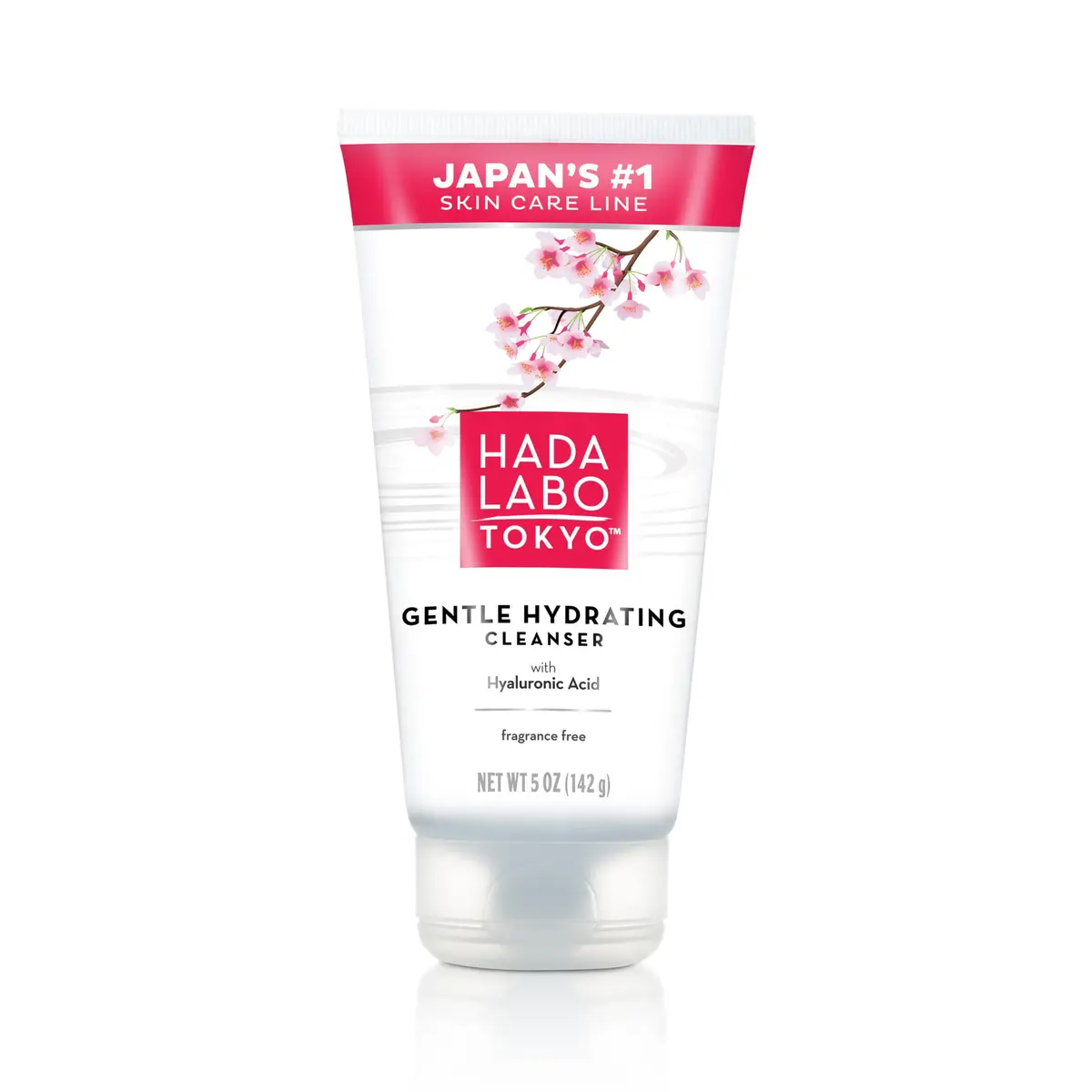 Hada Labo Tokyo Gentle Hydrating Foaming Facial Cleanser 5 Oz | Fragrance-Free Sensitive Skin Hydrator - main product image