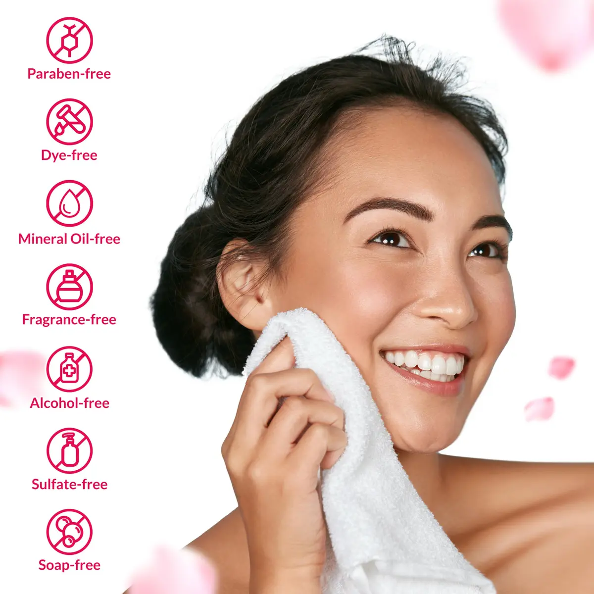 Hada Labo Tokyo Gentle Hydrating Foaming Facial Cleanser 5 Oz | Fragrance-Free Sensitive Skin Hydrator - view 3
