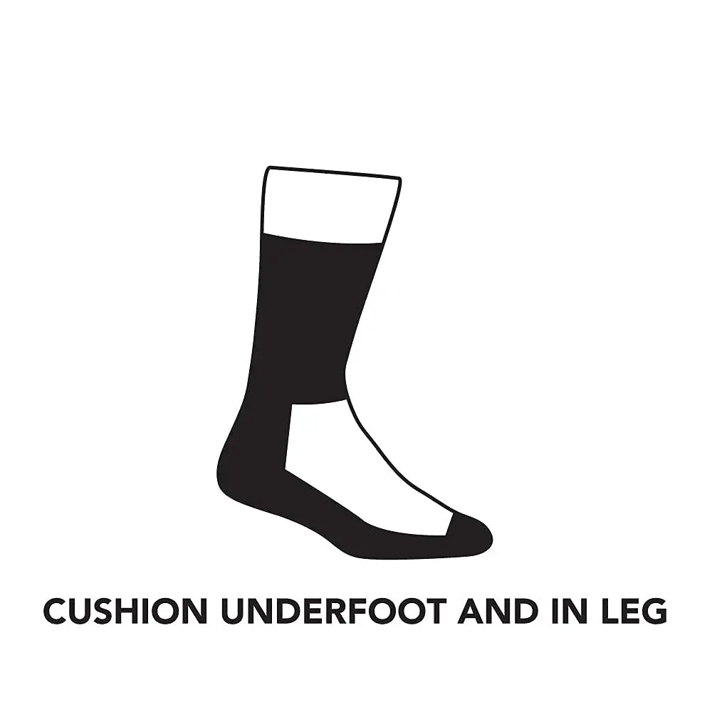 Darn Tough Boot Cushion Sock - Men's Charcoal X-Large | All Weather Performance, Made in USA - view 4