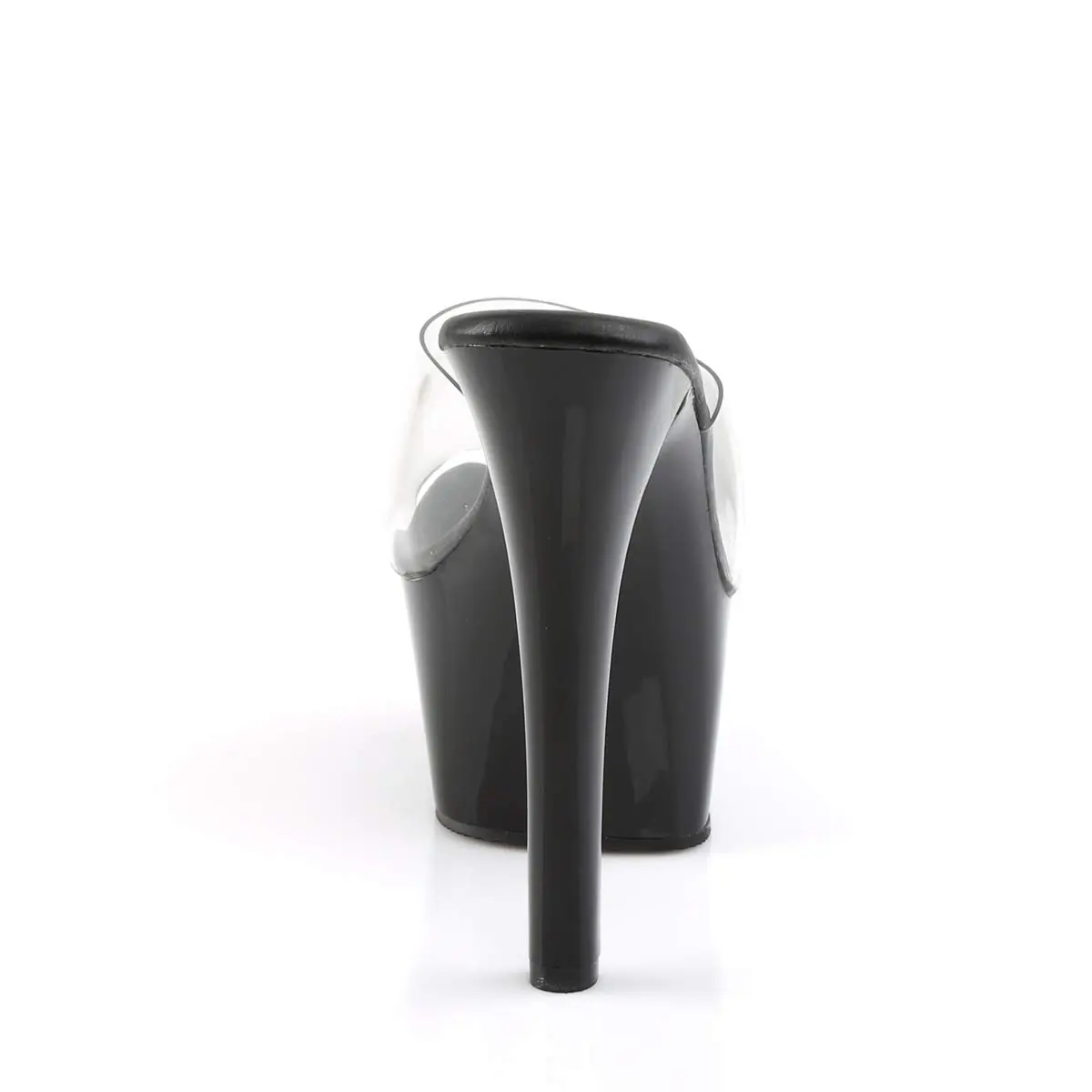 Pleaser Aspire-601 Platform Slide | 6" Heel & 2 1/4" Platform, Vegan Leather, Open Toe (15.25cm heel, 6cm platform) - view 7