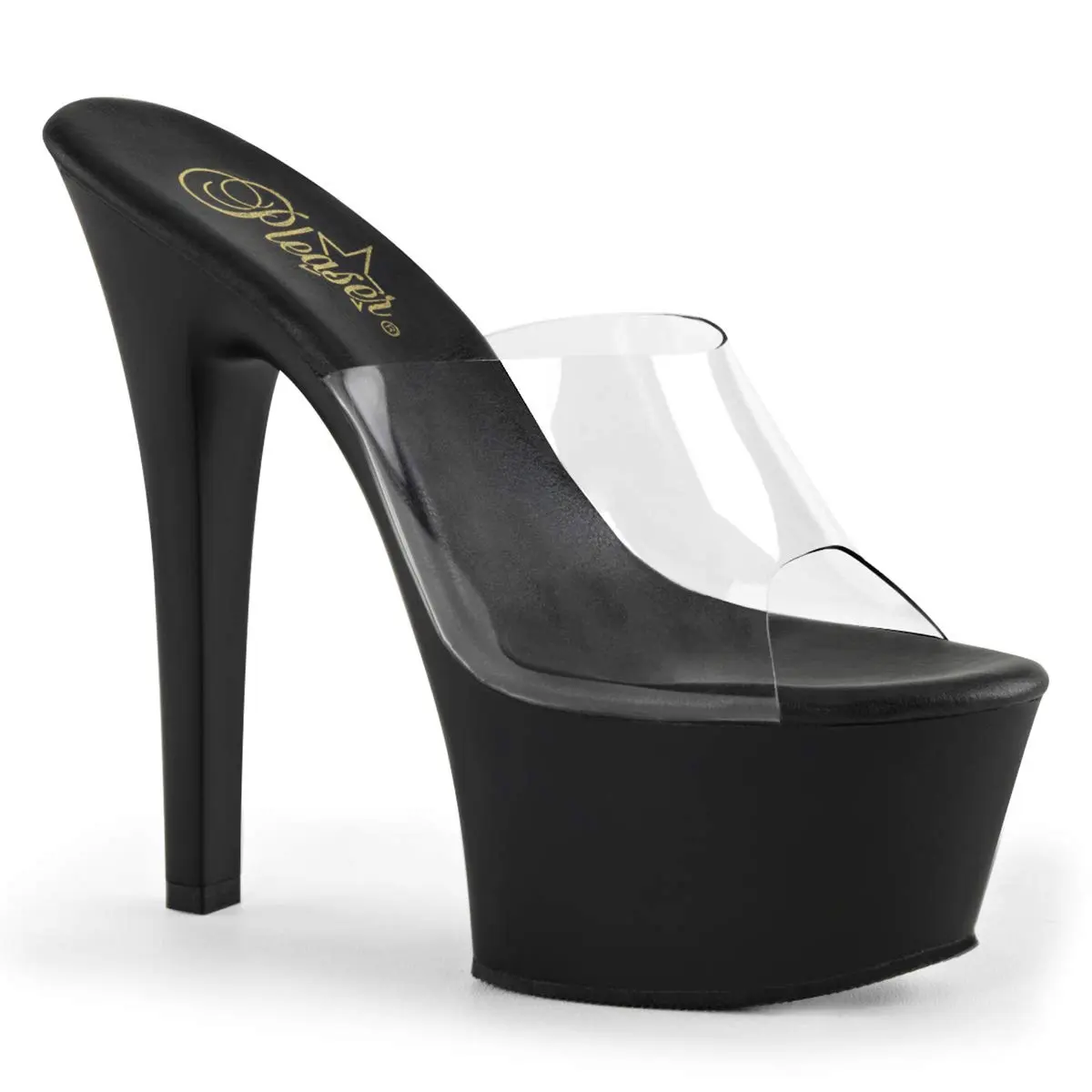 Pleaser Aspire-601 Platform Slide 6" Heel 2 1/4" Platform | Sexy Edgy Footwear for Women - view 5