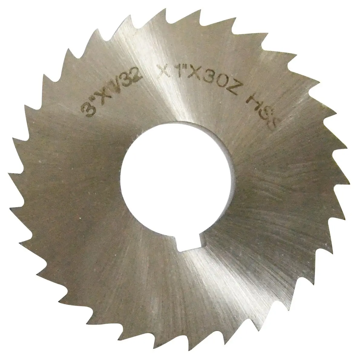 HHIP 5071-4402 1/32" X 4" High Speed Steel Plain Slitting Saw | Precise Metal Cutting Tool - main product image