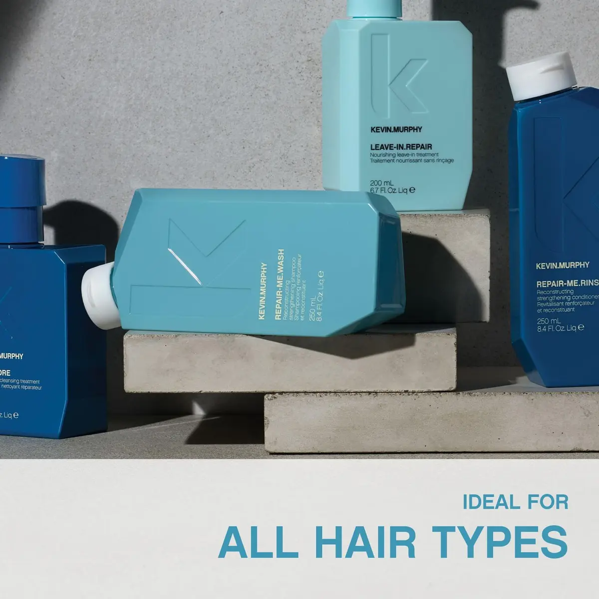 KEVIN.MURPHY REPAIR-ME.WASH Moisturising Hair Repair Shampoo 8.4 fl oz | Hydrating Frizz Control, Sulphate & Paraben Free - view 5