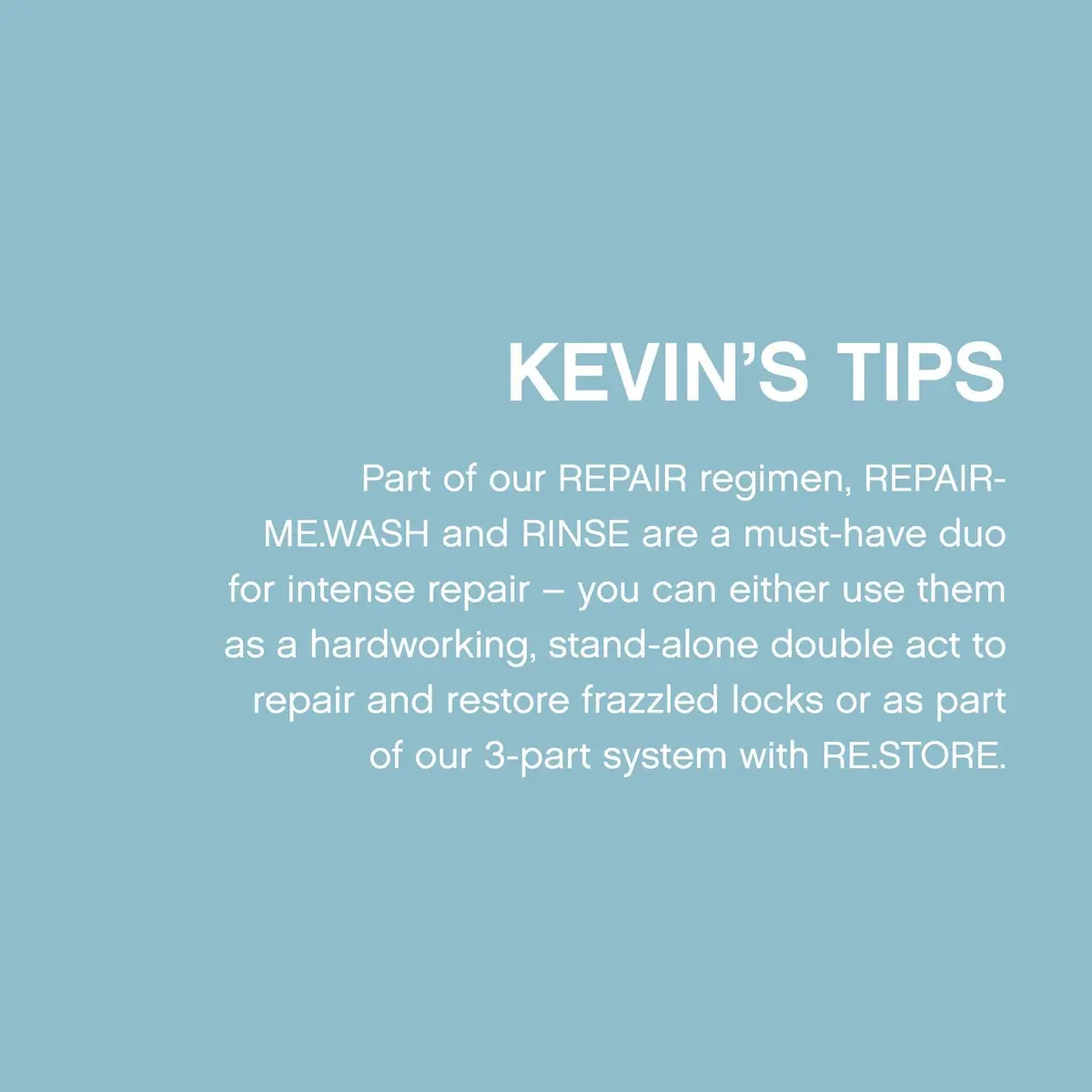 KEVIN.MURPHY REPAIR-ME.WASH Moisturising Hair Repair Shampoo 8.4 fl oz | Hydrating Frizz Control, Sulphate & Paraben Free - view 6