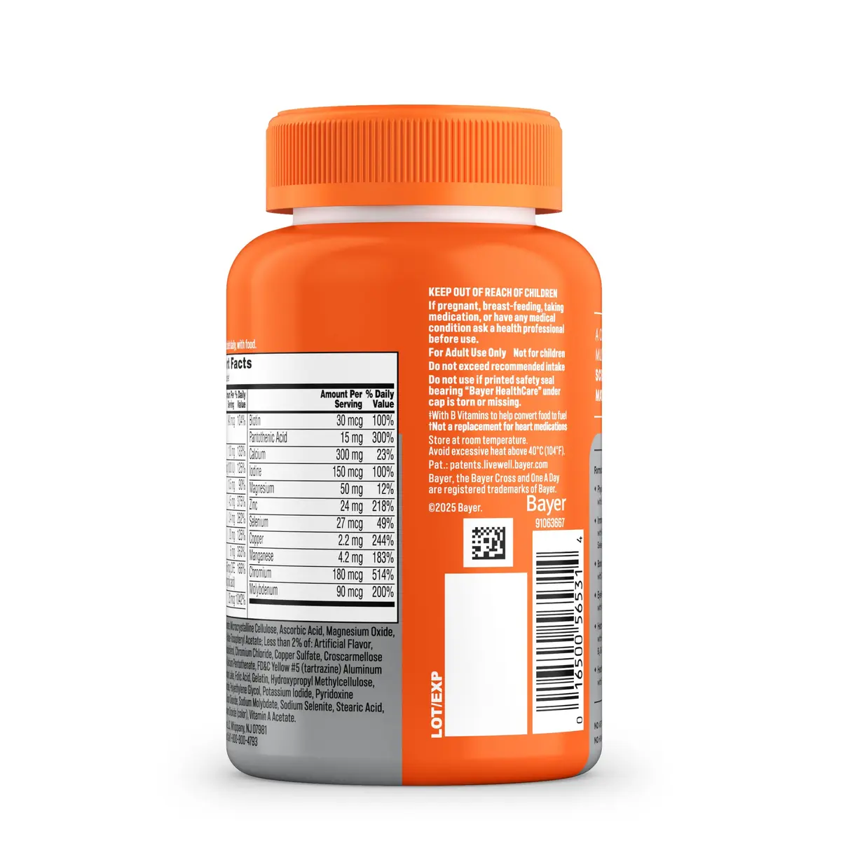 ONE A DAY Women’s Multivitamin 50+ Tablets | Supports Aging & Immunity - view 9