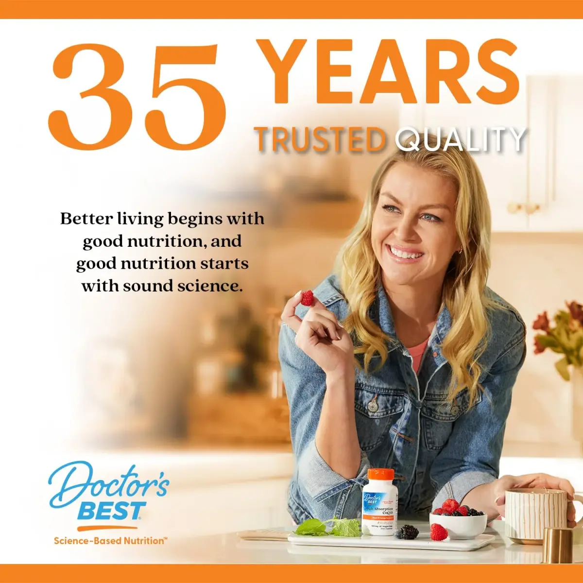 Doctor's Best High Absorption CoQ10 200mg with BioPerine, 60 Veg Softgels | Cellular Energy & Heart Health Support - view 6