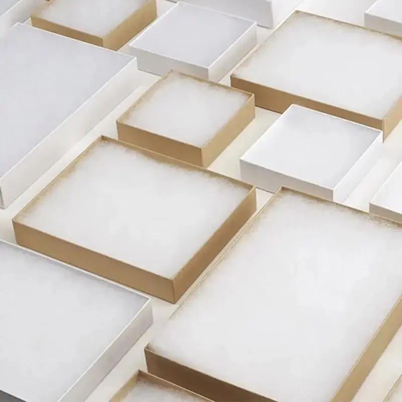Belandaria Designs Jewelry Boxes 50 Assorted Kraft Cotton Filled Small Gift Boxes - view 4