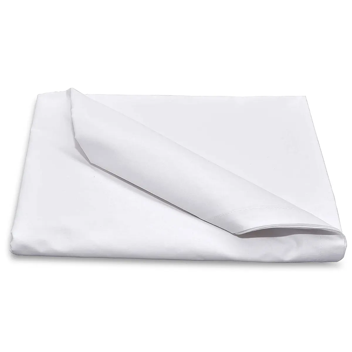 Pacific Linens Flat King Bed Sheets 200 TC Cotton | Wrinkle-Free, Durable & Easy Care (108 x 110) - view 8