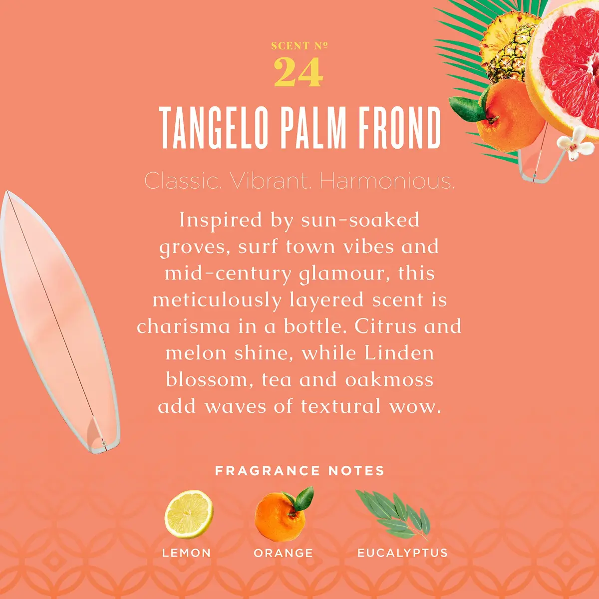 Caldrea Multi-surface CounterTop Spray Cleaner Tangelo Palm Frond 473ml (16 Fl Oz) | Cleans & Deodorizes Surfaces - view 4