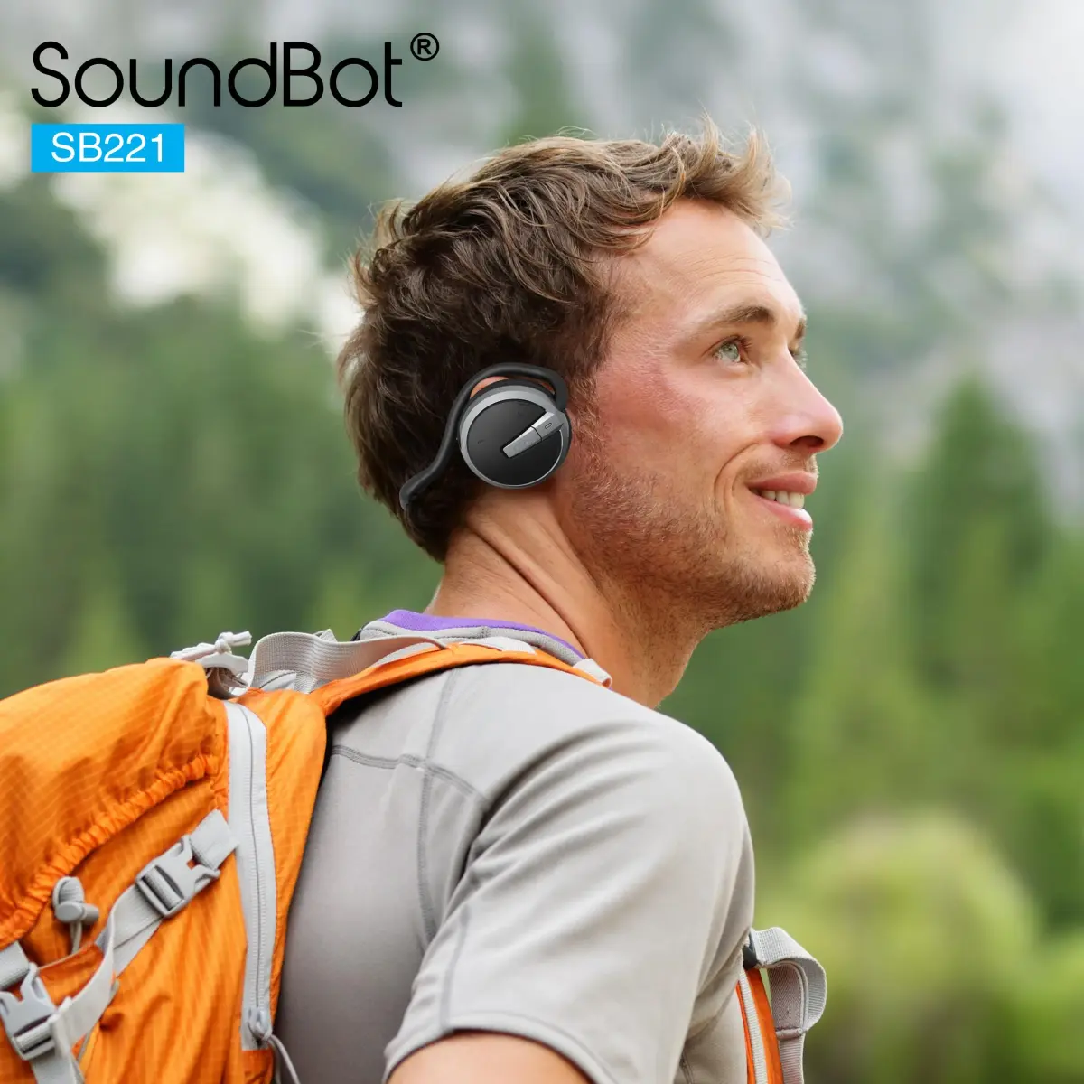 Soundbot SB221 Neckband Bluetooth Headphones | 20-Hour Music, 25-Hour Call Time, Sweat Resistant - view 4