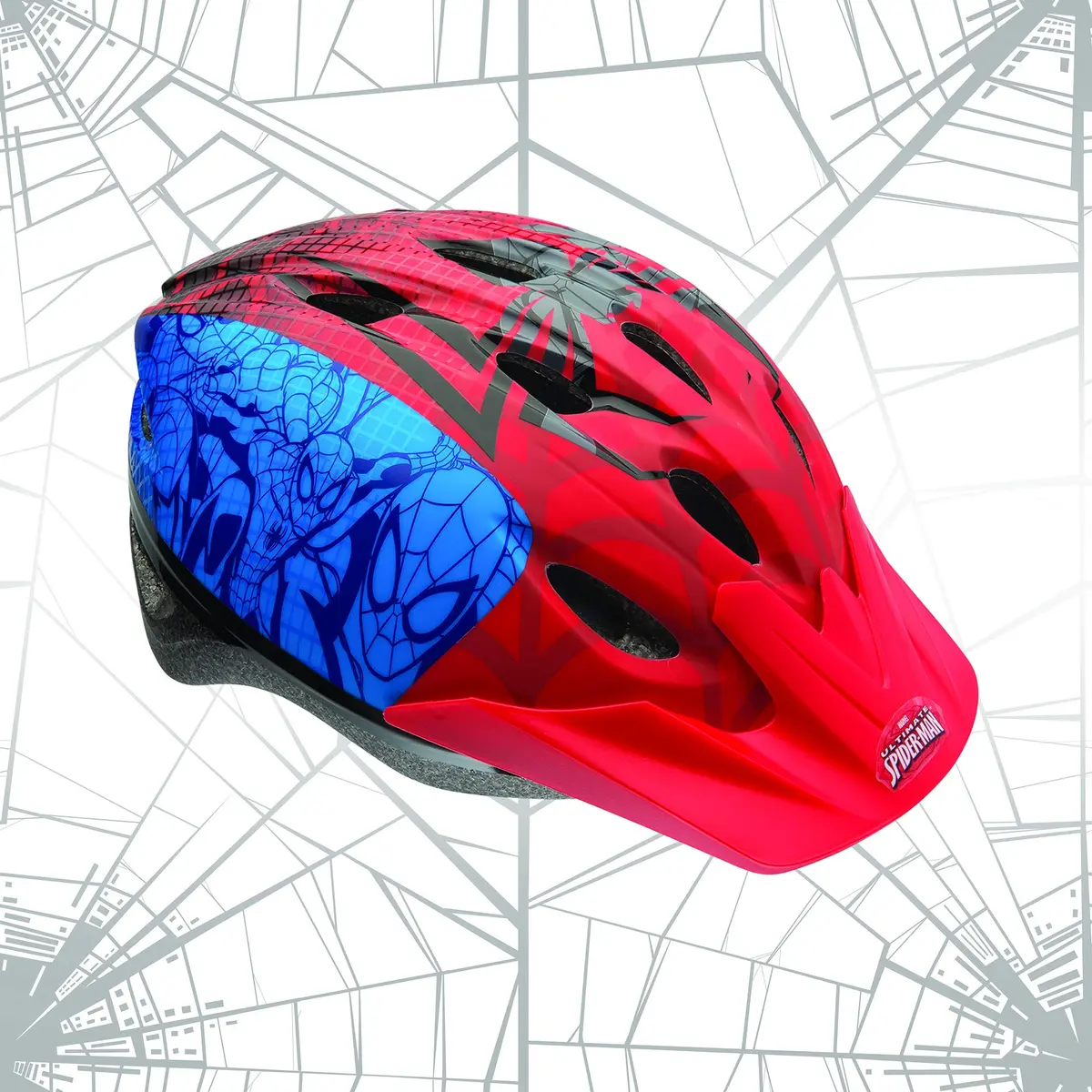 BELL Child Helmet Spider-man Spidey Mind 50-54cm | Self-Adjusting, Cool & Reflective (70-120 chars) - view 2