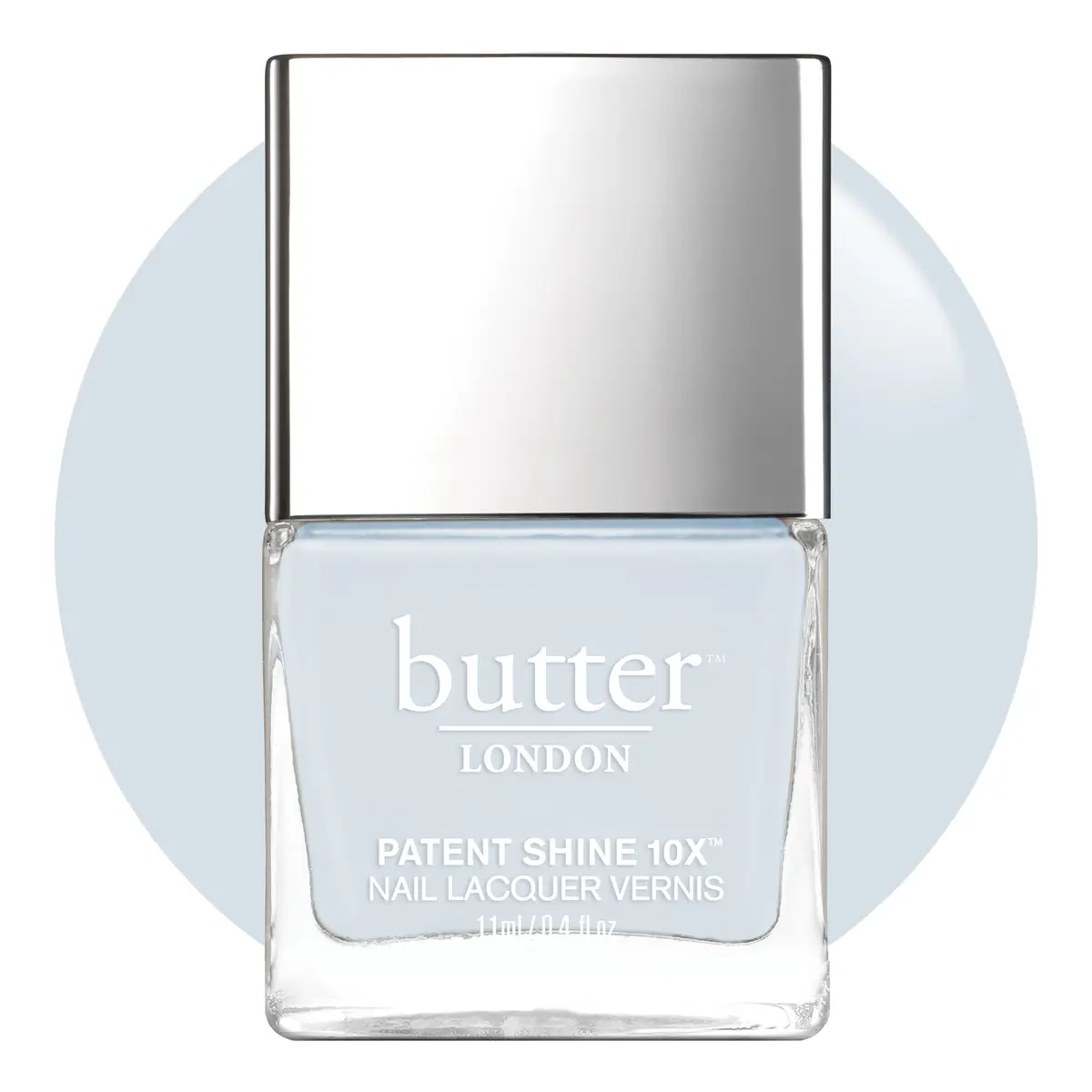 butter LONDON Patent Shine 10X Nail Lacquer Candy Floss 0.4 Fl Oz | Bright, Strong Nails, 10 Days Wear - main product image