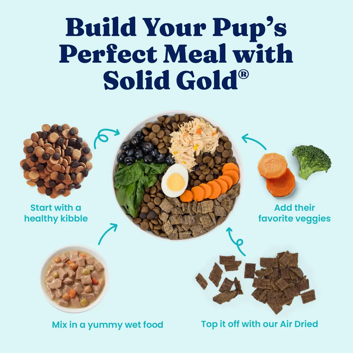 Solid Gold Small Breed Chicken Wet Dog Food Topper, 12ct | Grain-Free, Digestive Support, For Puppies & Adults - view 7