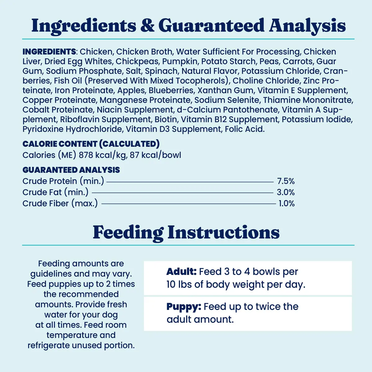 Solid Gold Small Breed Chicken Wet Dog Food Topper, 12ct | Grain-Free, Digestive Support, For Puppies & Adults - view 9