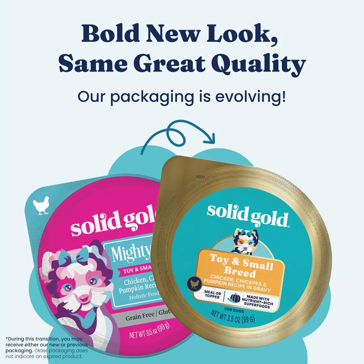 Solid Gold Small Breed Chicken Wet Dog Food Topper, 12ct | Grain-Free, Digestive Support, For Puppies & Adults - view 4