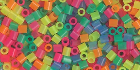 Perler Neon Mix Fuse Beads 1000 Count (Small) | Safe for Ages 6+ | USA-Imported Craft Beads - view 5