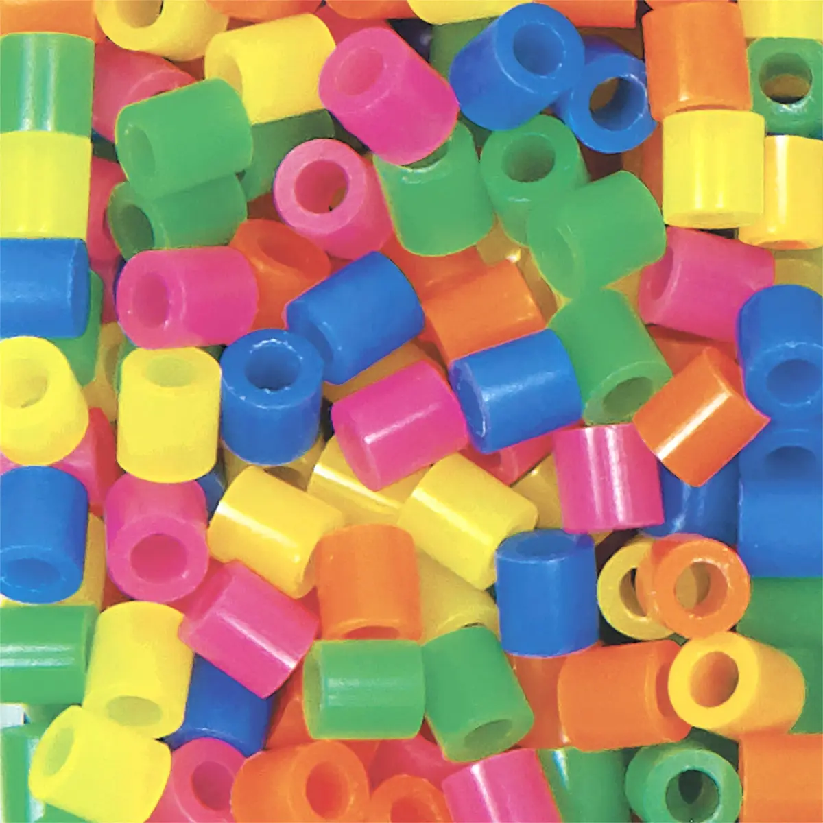 Perler Neon Mix Fuse Beads 1000 Count (Small) | Safe for Ages 6+ | USA-Imported Craft Beads - view 2