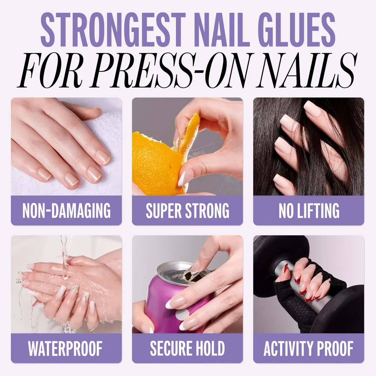KISS PowerFlex Precision Nail Glue for Press Ons, Kits, Tips & Wraps 0.10 oz (2.96 ml) | Ultra Strong Bond for DIY Nails - view 9