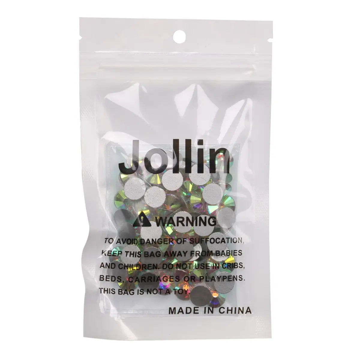 Jollin Crystal Flatback Rhinestones Gems for Crafts 8.4mm SS40 | Sparkly Glass Rhinestones for DIY Art - view 7
