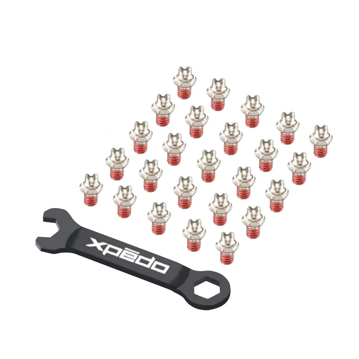 Xpedo Replacement Twin-Tip Pin Kit | OEM Pins & Custom Wrench for Bicycle Pedals - main product image