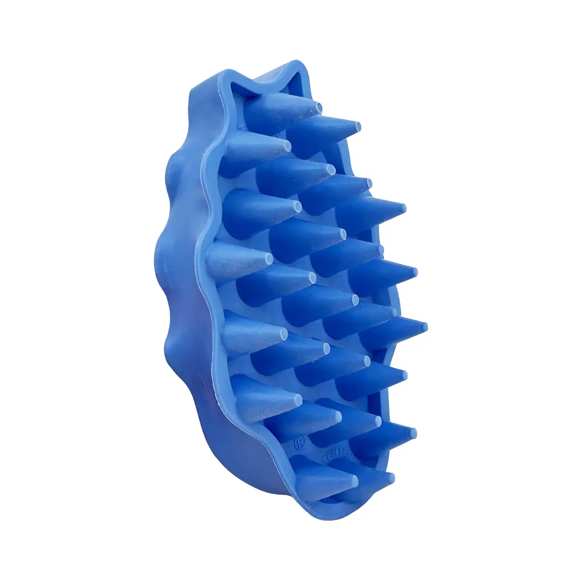 KONG ZoomGroom Dog Brush Blue | Massages Skin & Stimulates Oil Production - view 3
