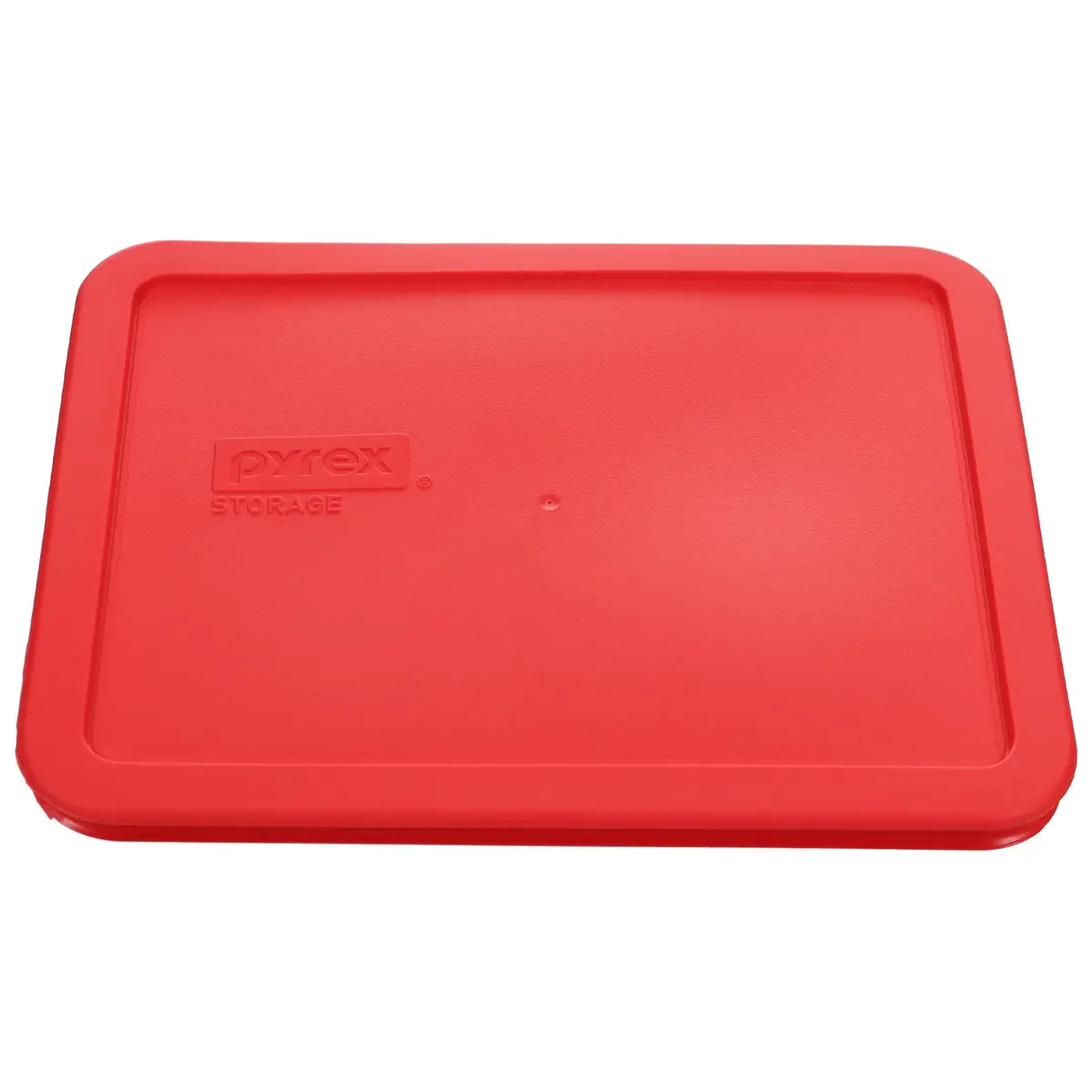 Pyrex 7211-PC 6-Cup Red Food Storage Replacement Lid | Made in USA, Dishwasher Safe - view 3