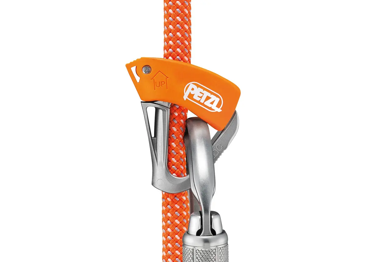 PETZL TIBLOC Ultra-Compact Emergency Ascender - Orange | Lightweight Rope Climber for Rescue & Self-Rescue - view 3
