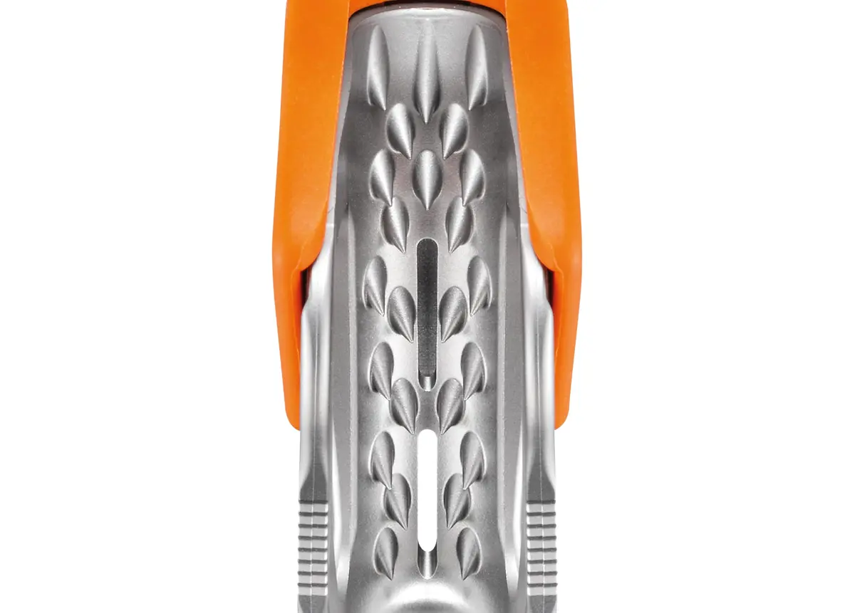 PETZL TIBLOC Ultra-Compact Emergency Ascender - Orange | Lightweight Rope Climber for Rescue & Self-Rescue - view 4
